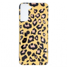 Maskica Samsung Galaxy S21 Plus 5G Mramor U Stilu Leoparda