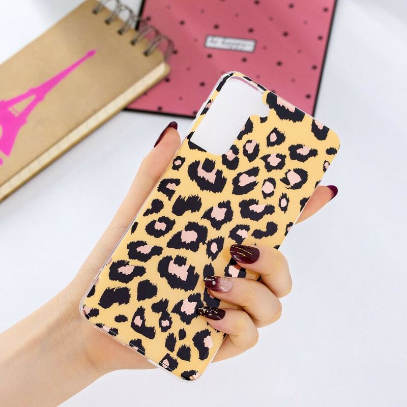 Maskica Samsung Galaxy S21 Plus 5G Mramor U Stilu Leoparda