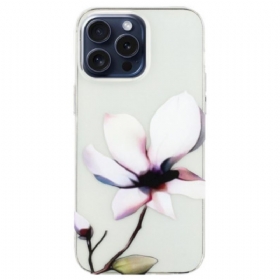 Maskica iPhone 16 Pro Bijeli Cvijet