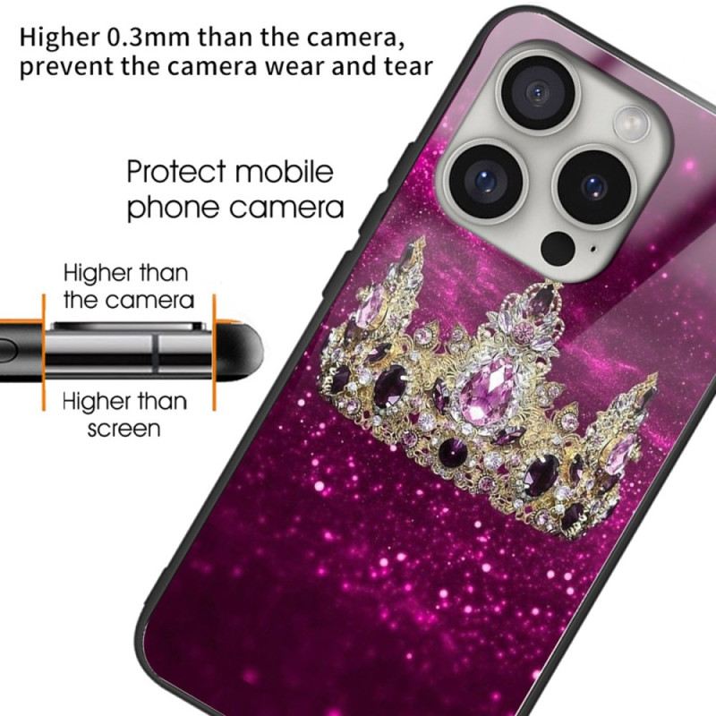 Maskica iPhone 16 Pro Kaljeno Staklo Royal Crown