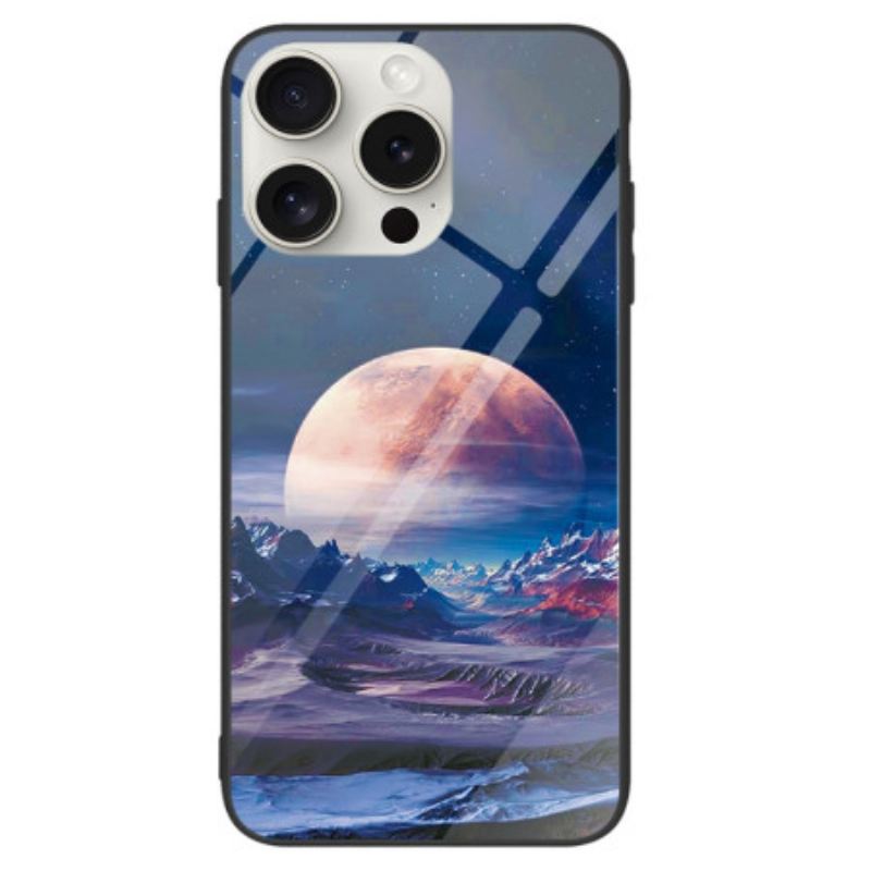 Maskica iPhone 16 Pro Kaljeno Staklo White Planet