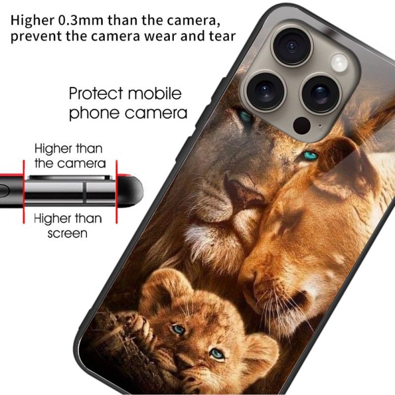 Maskica iPhone 16 Pro Lions Kaljeno Staklo