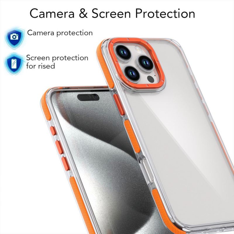 Maskica iPhone 16 Pro Transparent Anti-drop