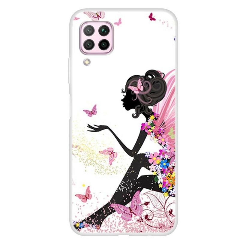 Maskica Huawei P40 Lite Leptirica Lady