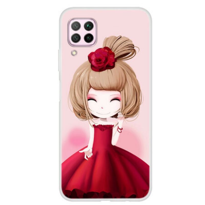 Maskica Huawei P40 Lite Manga Lady