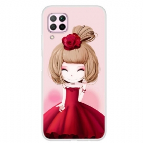 Maskica Huawei P40 Lite Manga Lady