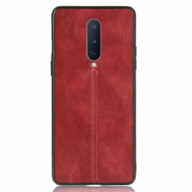 Maskica OnePlus 8 Couture Efekt Kože