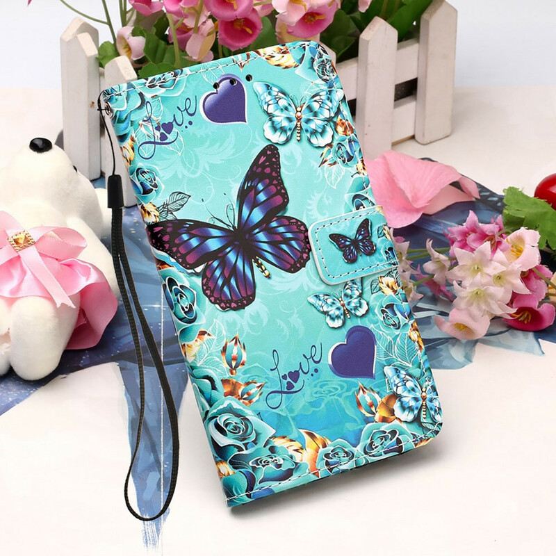 Futrola iPhone 13 Pro Love Butterflies Strappy