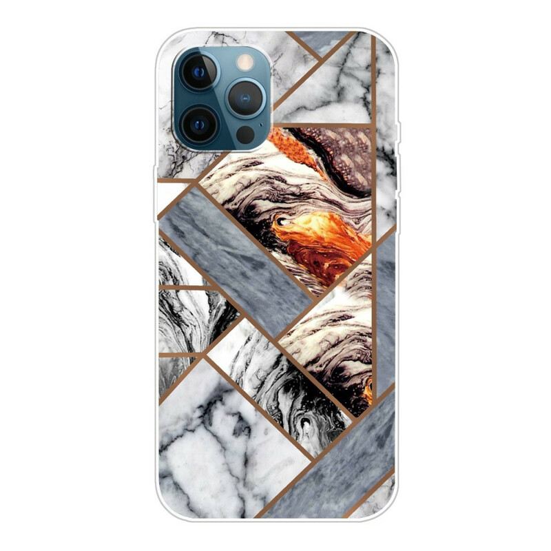 Maskica iPhone 13 Pro Decline Geometric Marble