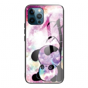 Maskica iPhone 13 Pro Panda I Bambus Kaljeno Staklo