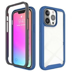 Maskica iPhone 13 Pro Silikonski Rubovi Hibridnog Dizajna