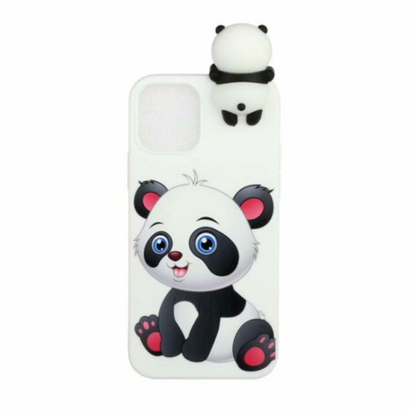 Maskica iPhone 13 Pro Slatka Panda 3d