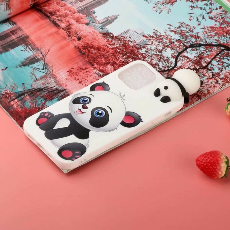 Maskica iPhone 13 Pro Slatka Panda 3d