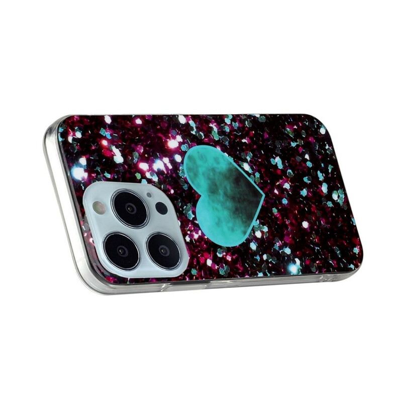 Maskica iPhone 13 Pro Svjetlucavi Mramor