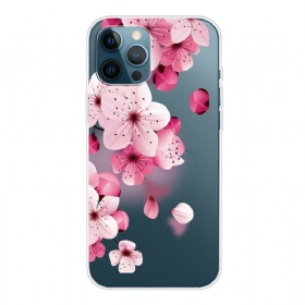 Maskica iPhone 13 Pro Vrhunski Cvjetni