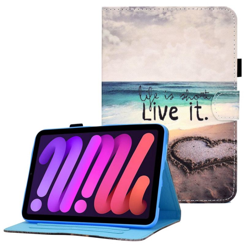 Kožna Futrola iPad Mini 6 (2021) Live It Beach