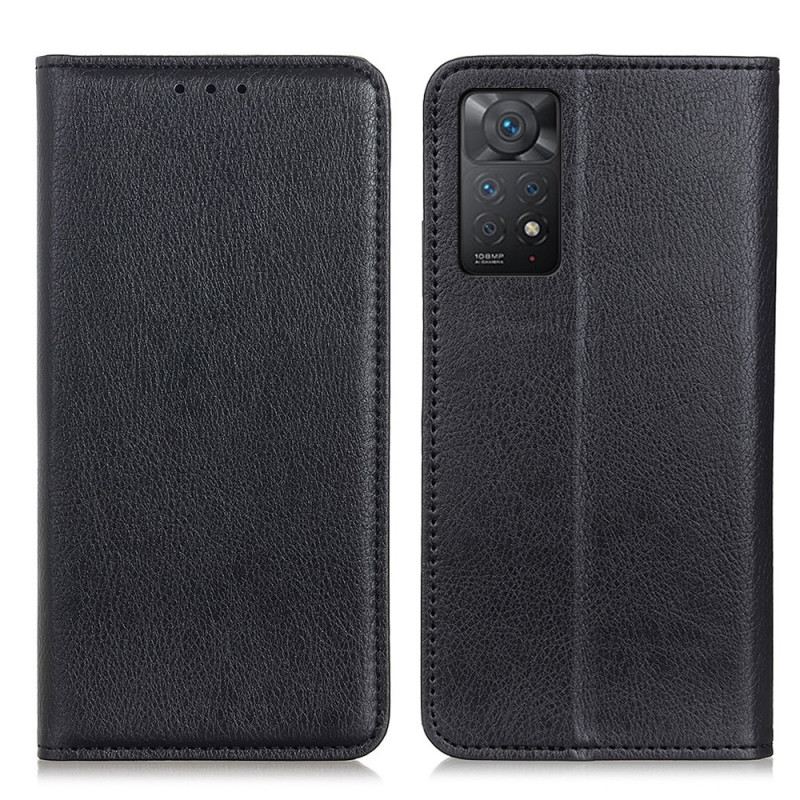 Flip Futrola Xiaomi Redmi Note 11 Pro / 11 Pro 5G Kožna Futrola Litchi Split Koža