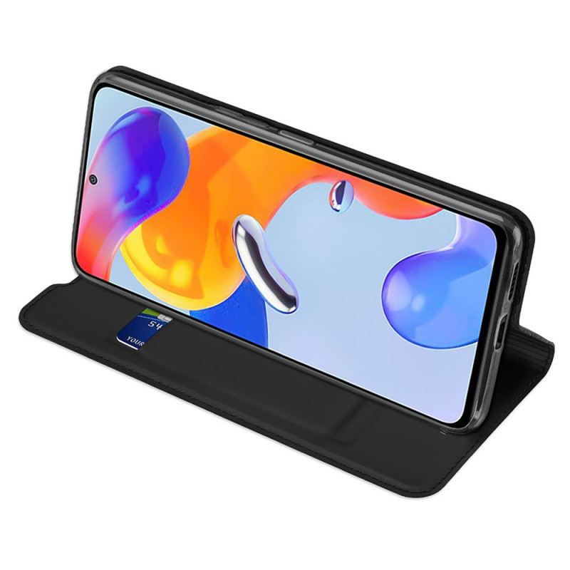 Flip Futrola Xiaomi Redmi Note 11 Pro / 11 Pro 5G Kožna Futrola Skin Pro Dux Ducis