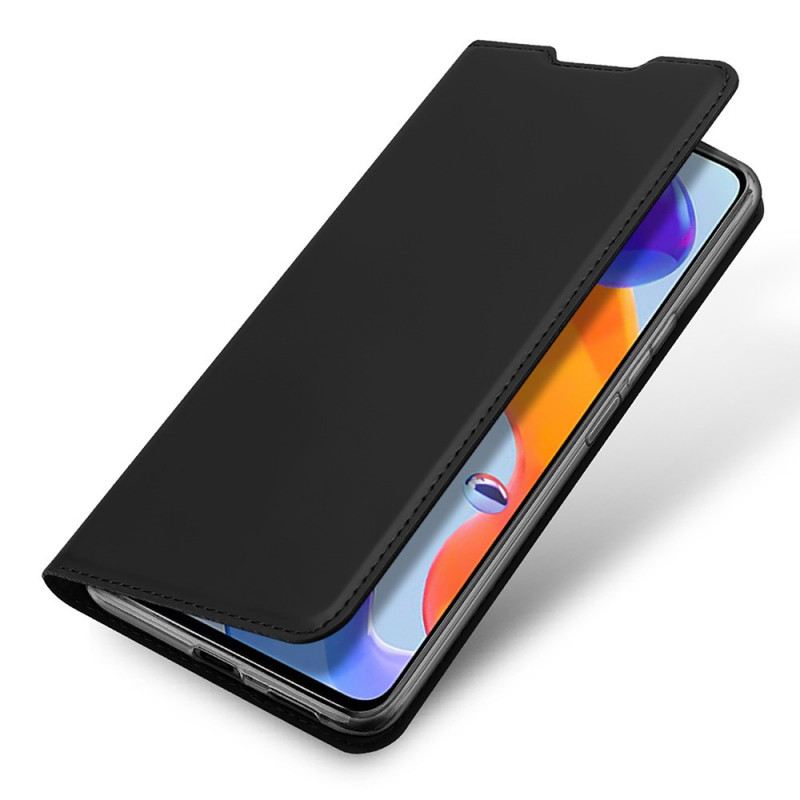 Flip Futrola Xiaomi Redmi Note 11 Pro / 11 Pro 5G Kožna Futrola Skin Pro Dux Ducis