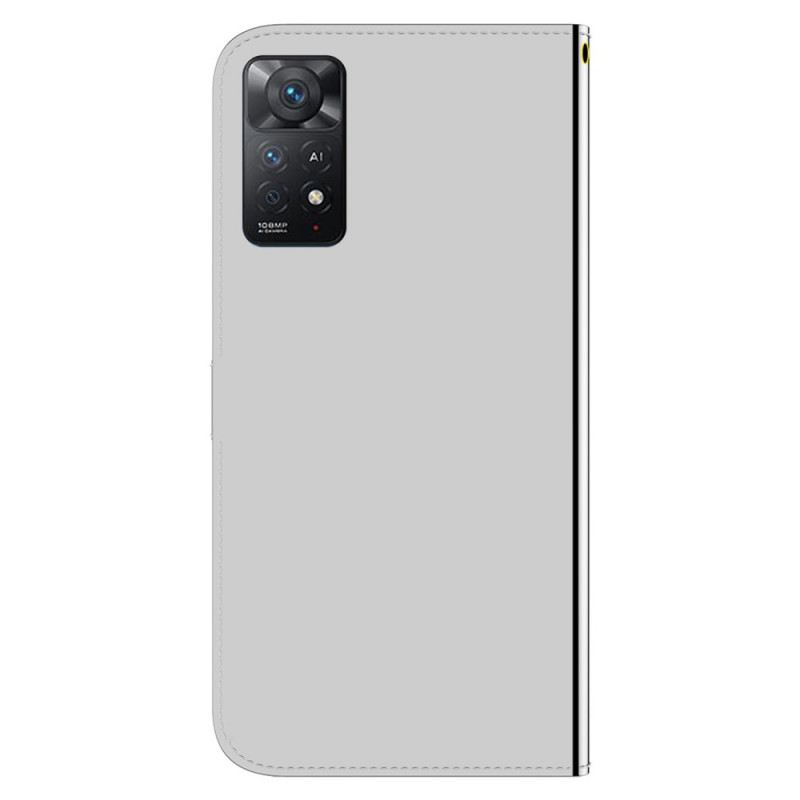 Flip Futrola Xiaomi Redmi Note 11 Pro / 11 Pro 5G Poklopac Ogledala Od Umjetne Kože