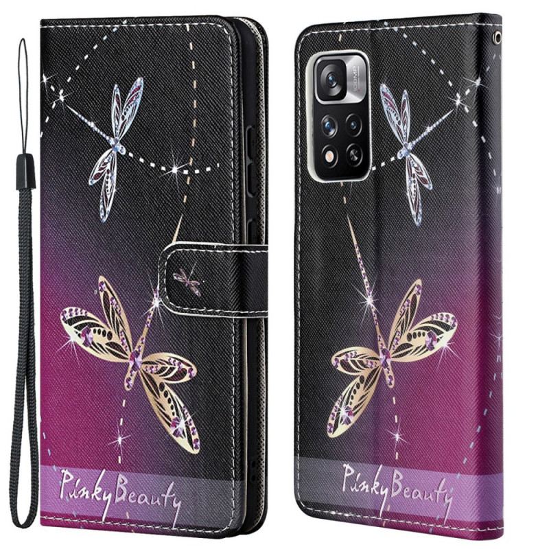 Futrola Xiaomi Redmi Note 11 Pro / 11 Pro 5G Dragonflies S Remenčićima