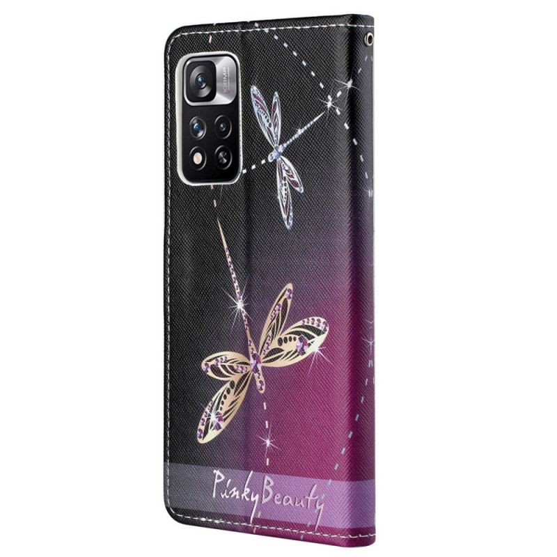 Futrola Xiaomi Redmi Note 11 Pro / 11 Pro 5G Dragonflies S Remenčićima