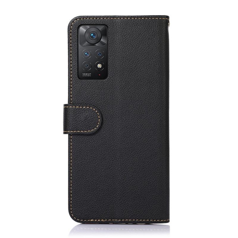 Kožna Futrola Xiaomi Redmi Note 11 Pro / 11 Pro 5G Lychee Style Rfid Khazneh