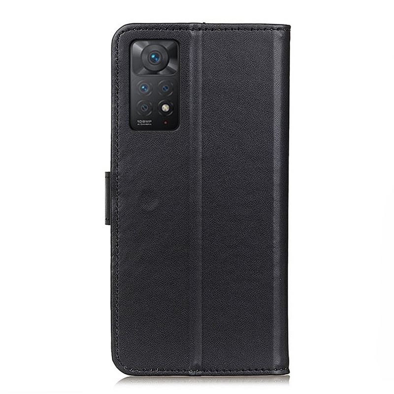 Kožna Futrola Xiaomi Redmi Note 11 Pro / 11 Pro 5G Obična Umjetna Koža