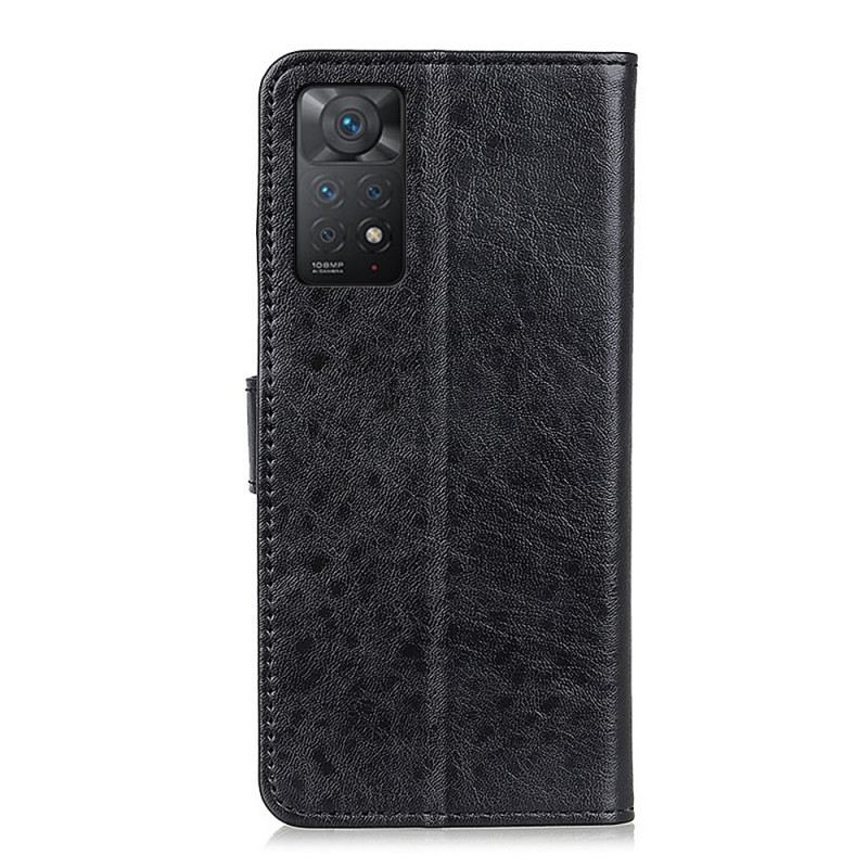 Kožna Futrola Xiaomi Redmi Note 11 Pro / 11 Pro 5G Teksturirana Umjetna Koža