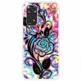 Maskica Xiaomi Redmi Note 11 Pro / 11 Pro 5G Dizajn Cvijeća