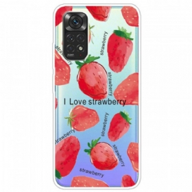 Maskica Xiaomi Redmi Note 11 Pro / 11 Pro 5G Jagode / Volim Jagode