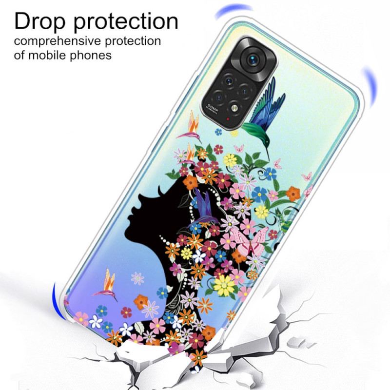 Maskica Xiaomi Redmi Note 11 Pro / 11 Pro 5G Lijepa Cvjetna Glava