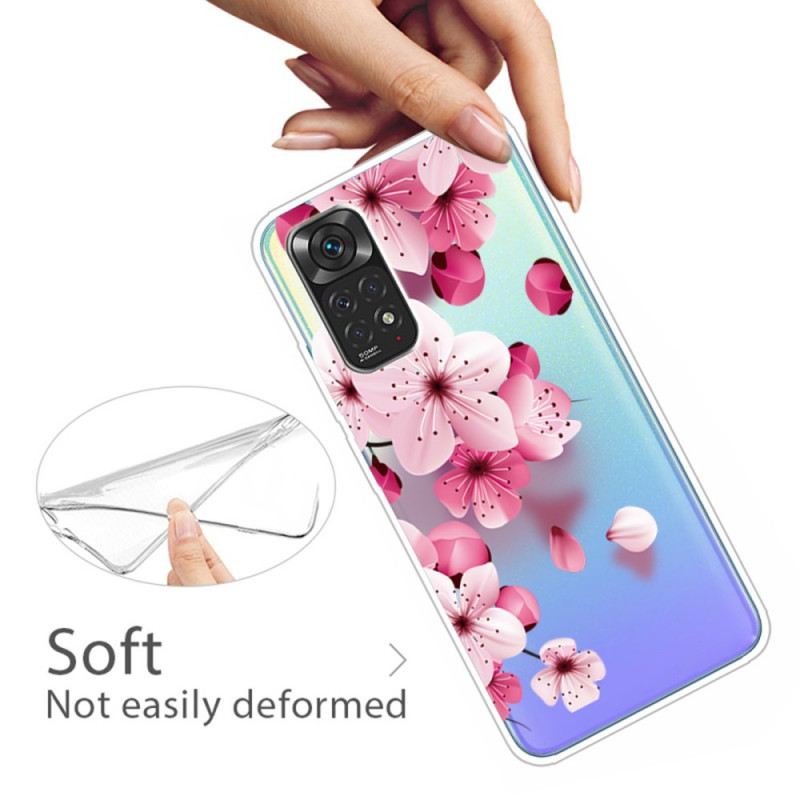 Maskica Xiaomi Redmi Note 11 Pro / 11 Pro 5G Mali Ružičasti Cvjetovi