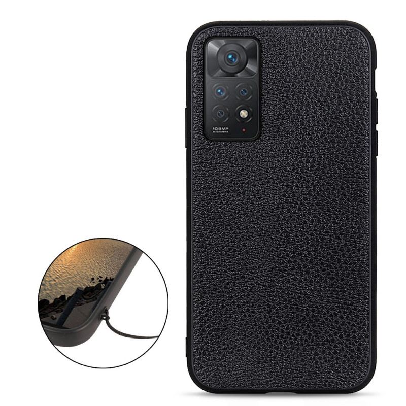 Maskica Xiaomi Redmi Note 11 Pro / 11 Pro 5G Prava Litchi Koža