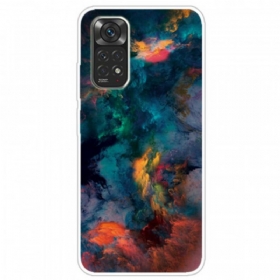 Maskica Xiaomi Redmi Note 11 Pro / 11 Pro 5G Šareni Oblaci