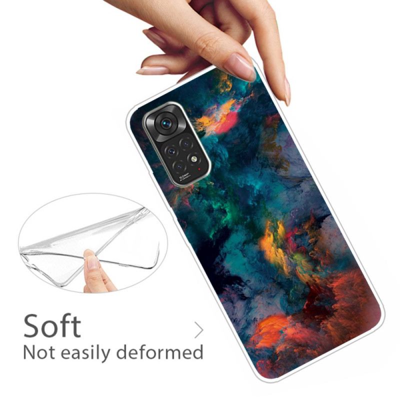 Maskica Xiaomi Redmi Note 11 Pro / 11 Pro 5G Šareni Oblaci