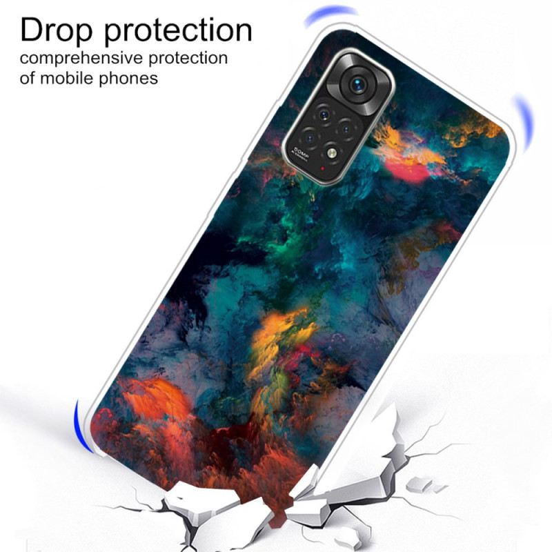 Maskica Xiaomi Redmi Note 11 Pro / 11 Pro 5G Šareni Oblaci