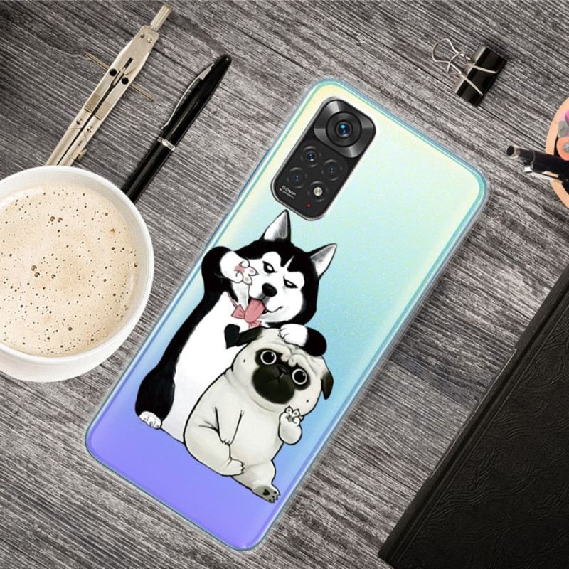 Maskica Xiaomi Redmi Note 11 Pro / 11 Pro 5G Smiješni Psi