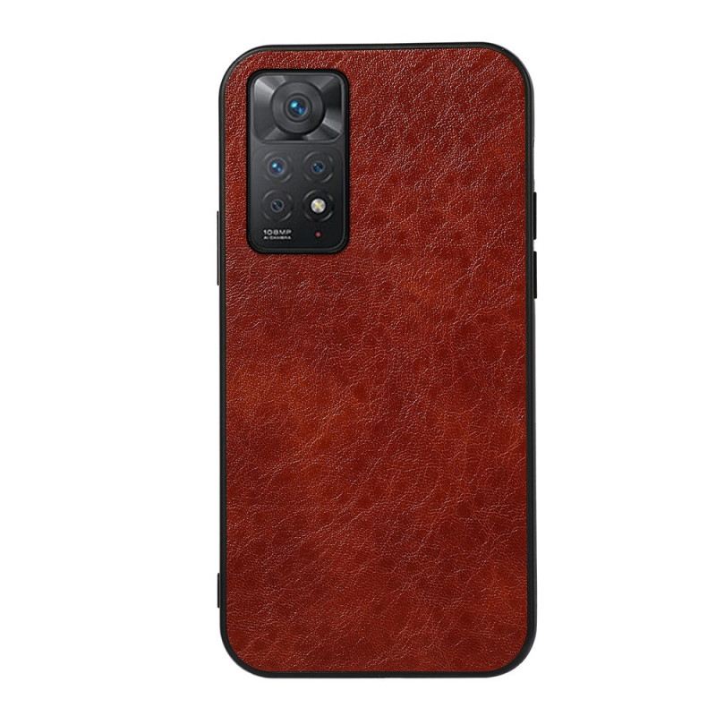 Maskica Xiaomi Redmi Note 11 Pro / 11 Pro 5G Teksturirana Umjetna Koža