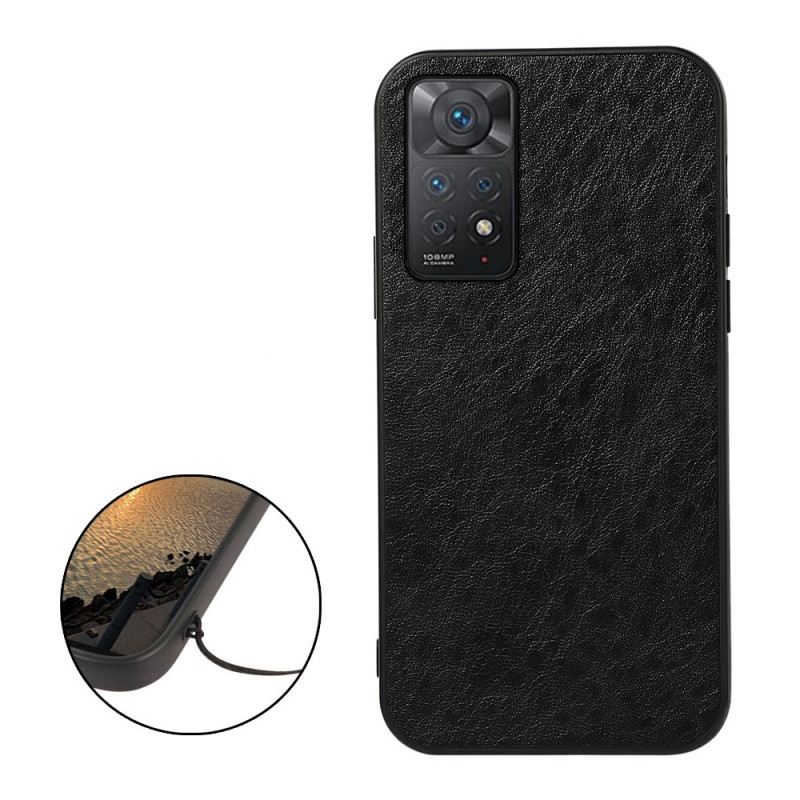 Maskica Xiaomi Redmi Note 11 Pro / 11 Pro 5G Teksturirana Umjetna Koža