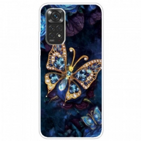 Maskica Xiaomi Redmi Note 11 Pro / 11 Pro 5G Zlatni Leptir