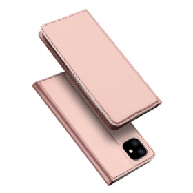 Flip Futrola iPhone 11 Kožna Futrola Skin Pro Series Dux Ducis