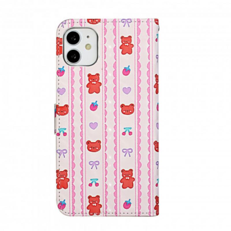 Futrola iPhone 11 S Podesivim Remenom Teddy Bears