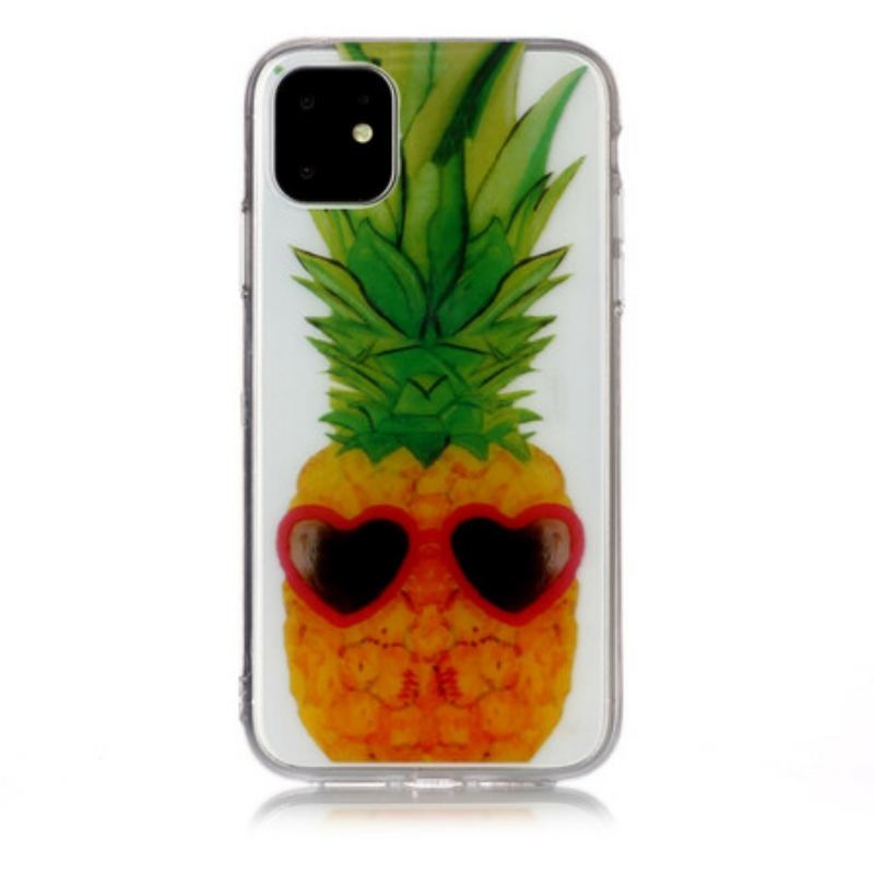 Maskica iPhone 11 Bešavni Inkognito Ananas