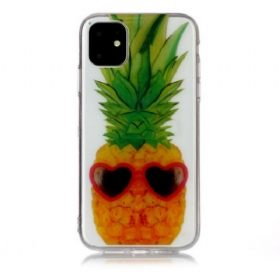 Maskica iPhone 11 Bešavni Inkognito Ananas