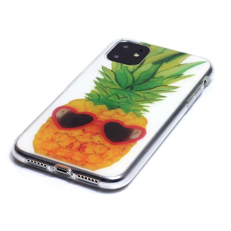 Maskica iPhone 11 Bešavni Inkognito Ananas