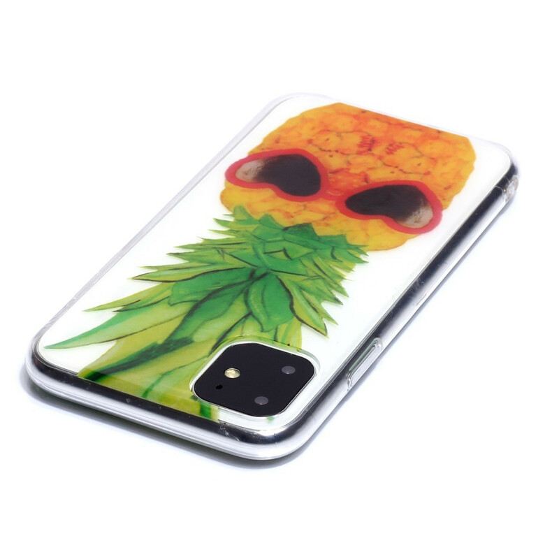 Maskica iPhone 11 Bešavni Inkognito Ananas