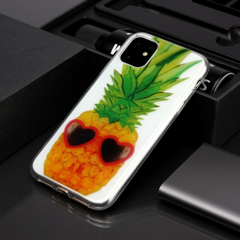 Maskica iPhone 11 Bešavni Inkognito Ananas