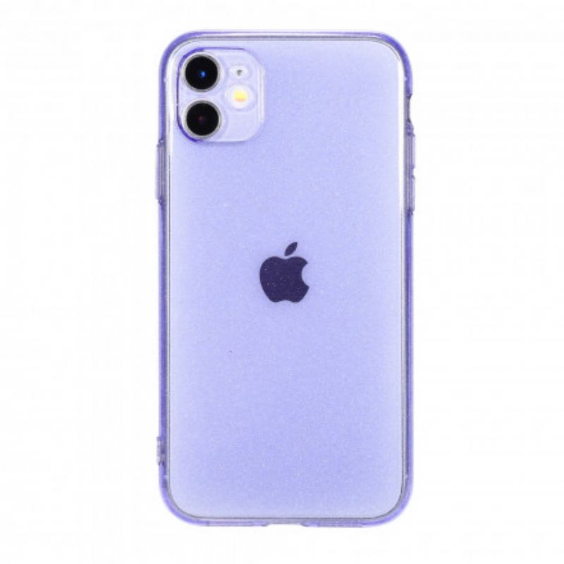 Maskica iPhone 11 Fluorescentni Glitter