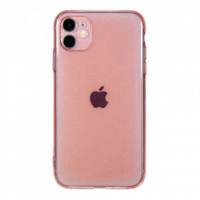 Maskica iPhone 11 Fluorescentni Glitter